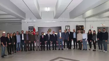 Havza Kaymakamı ve Belediye Başkanı Havza MYO'yu ziyaret etti