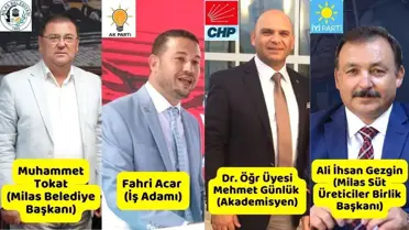 Muğla Milas'ta yapılan ankette Milas Belediye Başkanı için tercihler belirlendi