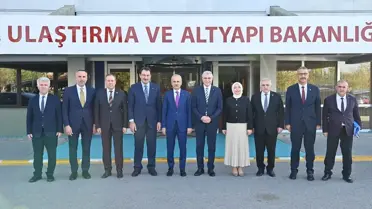 Sakarya heyetinden Bakan Uraloğlu'na ziyaret