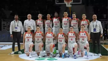 A Milli Kadın Basketbol Takımı, Slovakya'yı farklı geçti
