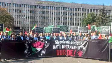 Büro Memur-Sen, İsrail'e karşı suç duyurusunda bulundu