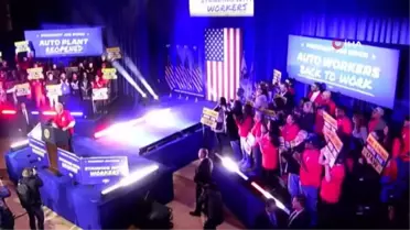 ABD Başkanı Joe Biden'ın Konuşması Gazze Protestosuyla Kesildi