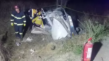 Burdur'da Otomobil Kazası: Bir Ölü, Bir Yaralı