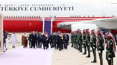 Cumhurbaşkanı Erdoğan, Suudi Arabistan'a gitti