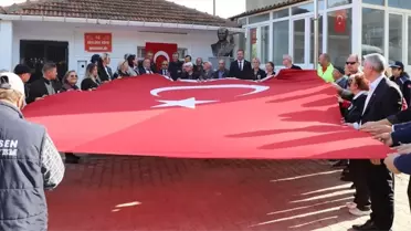 Çanakkale'nin Gelibolu ilçesinde Atatürk büstü açıldı