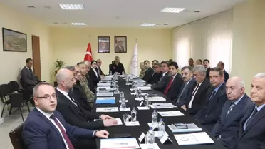 İçişleri Bakanı Ali Yerlikaya 'Ağrı Sınır Güvenliği Toplantısı'na katıldı Açıklaması
