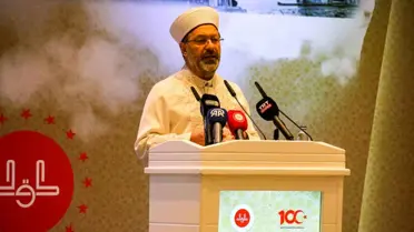 Diyanet İşleri Başkanı Erbaş, Antalya'da 43. İl Müftüleri İstişare Toplantısı'nda konuştu Açıklaması