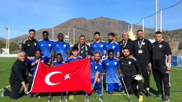 Şahinbey Ampute Futbol Takımı Avrupa Şampiyonu Oldu