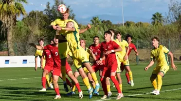 Türkiye 19 Yaş Altı Milli Futbol Takımı, Litvanya'yı 3-1 yendi