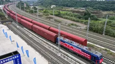 Çin'den Avrupa'ya İlk JSQ Yük Treni Yola Çıktı