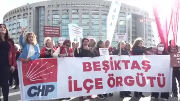 CHP İstanbul İl Başkanlığı Adalet ve Demokrasi Nöbeti'ne devam ediyor