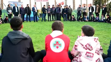 Battalgazi Belediye Başkanı Gençlerle İzcilik Kampında Buluştu