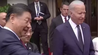 Biden ve Jinping'in görüşmesine damga vuran otomobil diyaloğu 