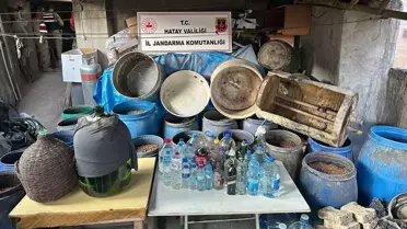 Hatay'da sahte içki operasyonu: 1 zanlı gözaltına alındı