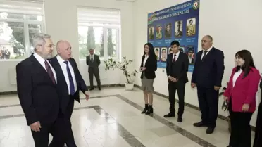 Ankara Üniversitesi, Azerbaycan'da hastane yönetimi alanında tecrübe paylaşımı projesi yürütüyor