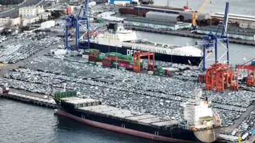 Türkiye'de satışa sunulacak binlerce sıfır araç Haydarpaşa Limanı'nda