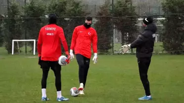 Ümit Milli Futbol Takımı Norveç maçı hazırlıklarına başladı