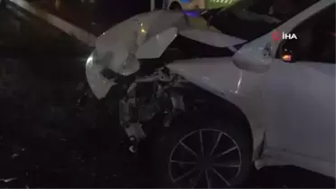 Kütahya'da Trafik Kazası: 2 Kişi Yaralandı