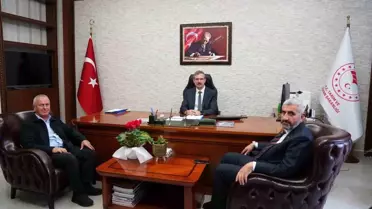 ASKON Adana Şube Başkanı, İl Tarım ve Orman Müdürü ile görüştü