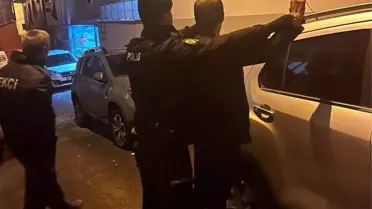 Bursa'da Asayiş Uygulaması: 8 Şahıs Yakalandı, Uyuşturucu ve Silah Ele Geçirildi