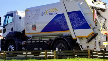 Fethiye Belediyesi'ne Elektrikli Çöp Kamyonu Bağışlandı