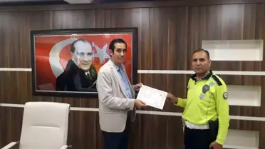 Mersin'deki Polis Memurları Başarı Belgesi İle Ödüllendirildi