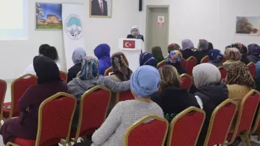 Sarıoğlan'da kadınlara su tasarrufu semineri verildi