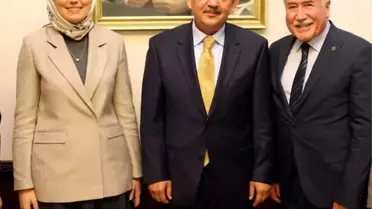 Başkentin Güdül ilçesinin Belediye Başkanı Bakan Özhaseki'yi ziyaret etti