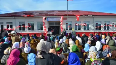 Ordu'da hayırsever tarafından yapılan ilkokulun açılışı gerçekleştirildi
