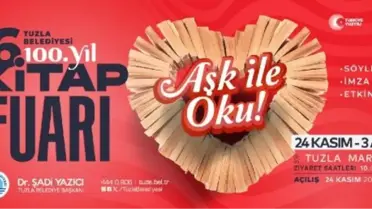 Tuzla Kitap Fuarı 6'ncısı Cumhuriyetin 100'üncü yılına atfedildi