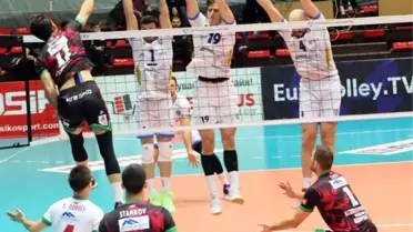 Arkas Spar, CEV Kupası'nda büyük avantaj yakaladı