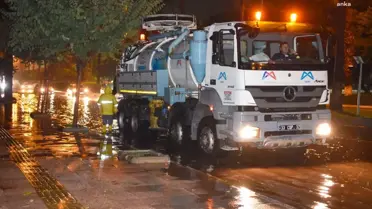 Mersin'de sel ve fırtına önlemleri alındı