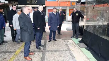Şehzadeler Belediyesi, Çimentepe Caddesi'nde düzenleme çalışmaları yaparak bölge esnaflarının memnuniyetini kazandı