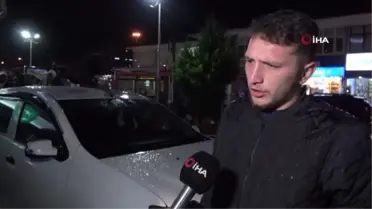 Otomobil içerisinde dalgaların hedefi olan Artvinli genç yaşadığı korku dolu o anları anlattı