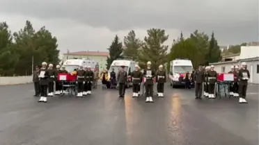 Pençe-Kilit şehitleri, memleketlerine uğurlandı
