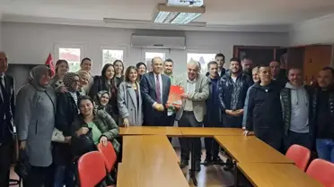 Bornova Belediye Başkanlığı aday adaylığı için Ercan Kahya başvuruda bulundu