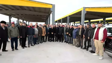 Büyükkılıç, İç Anadolu'nun en büyük Canlı Hayvan Borsası ve Pazar Yeri'ni ziyaret etti