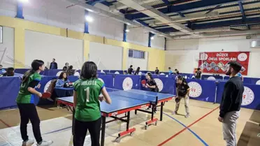 Düzce'de raketler yarıştı