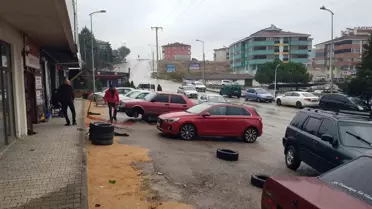 Karabük'te zorunlu kış lastiği uygulaması öncesi oto lastikçiler randevu sistemiyle çalışıyor