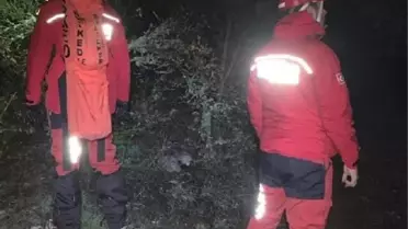 Ormanda kaybolan İbrahim Şahin 15 saat sonra bulundu