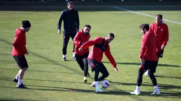 EMS Yapı Sivasspor, Fenerbahçe maçı için hazırlıklarını sürdürdü