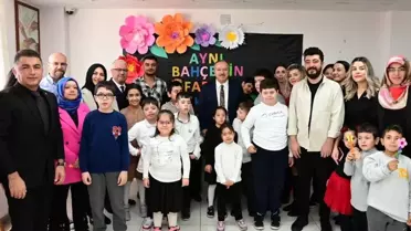 Nevşehir Valisi Ali Fidan, Engelliler Günü'nde öğrencilerle buluştu