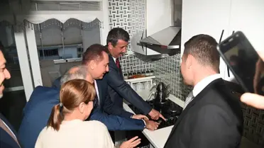 Anamur'da doğal gaz kullanılmaya başlandı