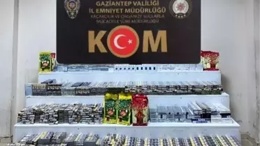 Gaziantep'te Kaçakçılık Operasyonu: Çok Sayıda Kaçak ve Sahte Ürün Ele Geçirildi