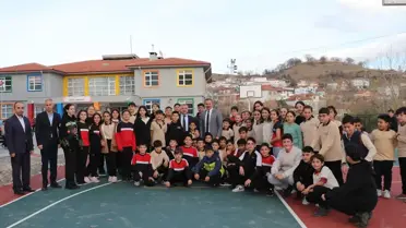 Havza'da eğitim yatırımları incelemesi