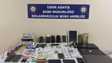 İzmir'de düzenlenen operasyonda 32 kişi tutuklandı