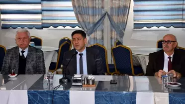 Kırıkkale İl Milli Eğitim Müdürü Rıza Aydın basın mensuplarıyla bir araya geldi