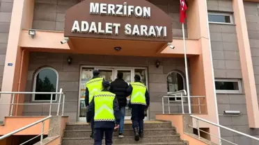 Amasya'da uyuşturucu ticaretinden 22,5 yıl hapis cezası bulunan bir kişi yakalandı