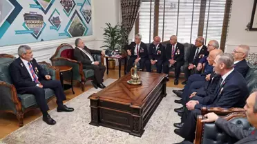Muharip Gaziler Derneği Kayseri Şube Başkanı, Talas Belediye Başkanı'na teşekkür etti