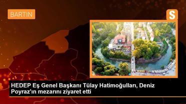 HEDEP Eş Genel Başkanı Tülay Hatimoğulları, Deniz Poyraz'ın mezarını ziyaret etti